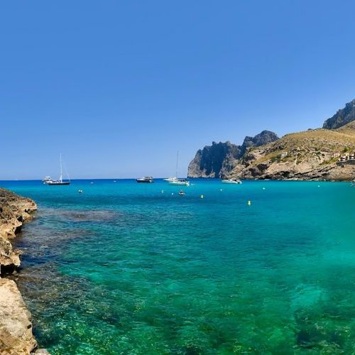 Cala Barques beach on Mallorca