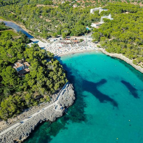 Cala Llombards beach on Mallorca