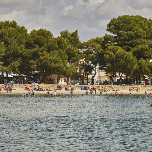Beach in Colonia Sant Jordi Mallorca