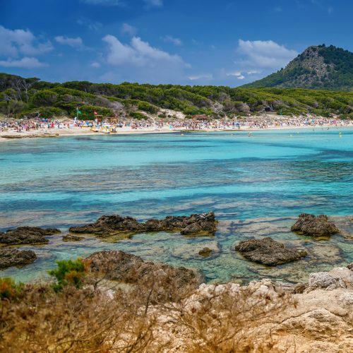 S'Illot beach in Mallorca