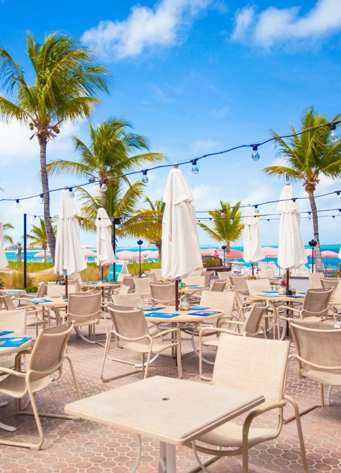 Café on Cala Mesquida beach