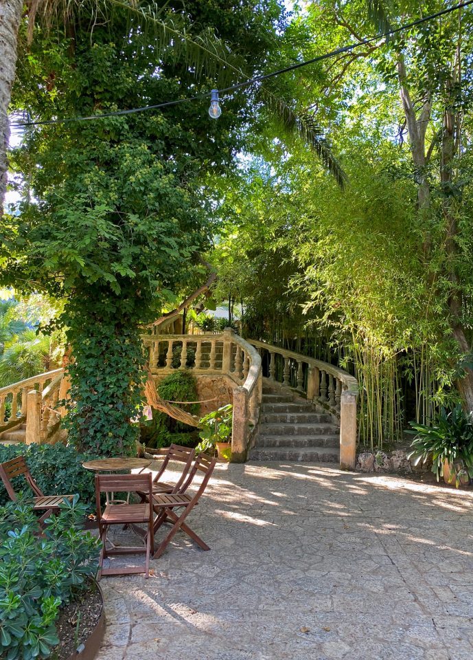 Beautiful garden in Banyalbufar on Mallorca