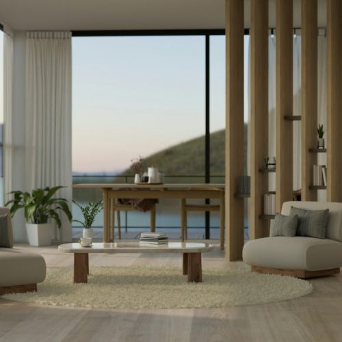 Exclusive apartment for sale in Mallorca with cozy living room and balcony with beautiful sea views