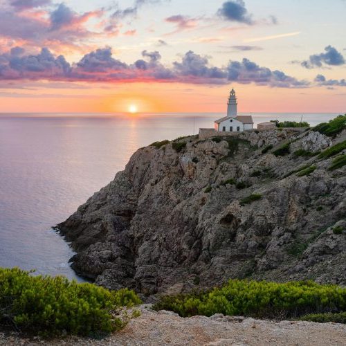 Capdepera lighthouse on Mallorca