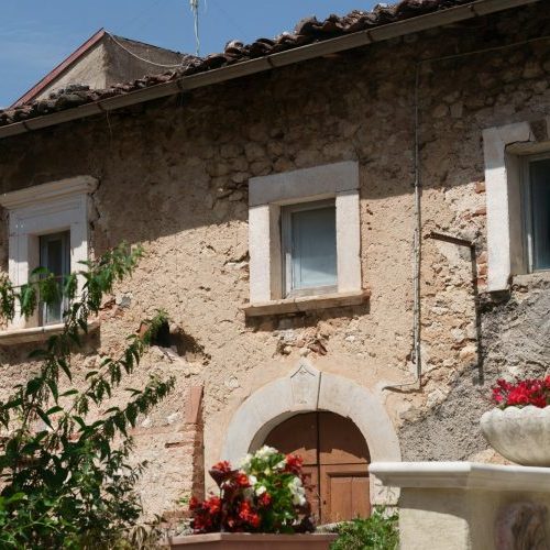 Mallorquinisches Dorf Biniali Mallorca, Steinhaus