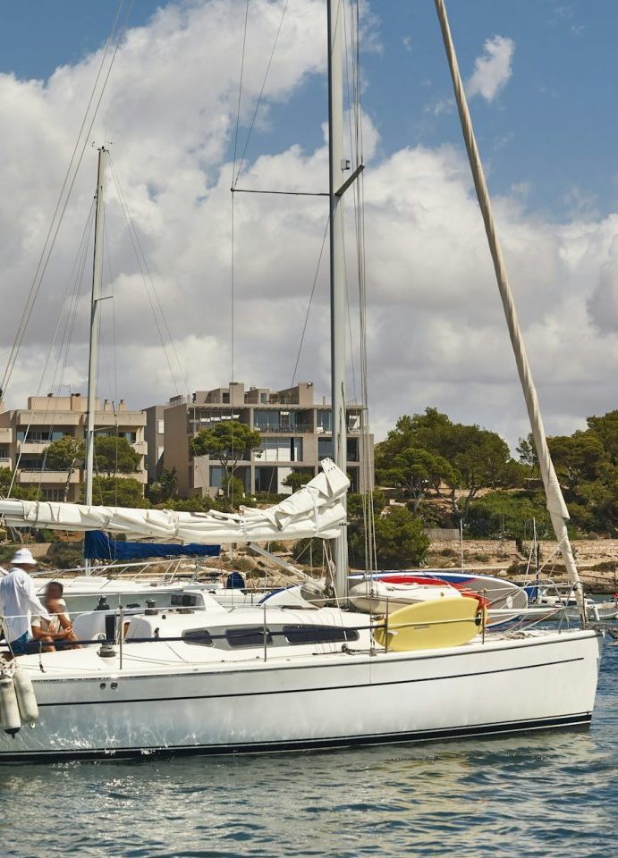 Sports harbor in the south of Mallorca
