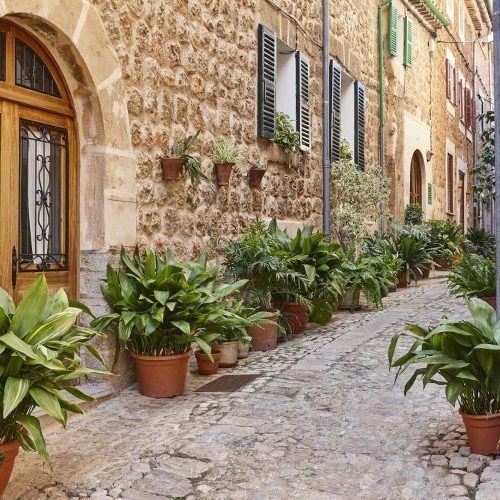 Campos old town on Mallorca