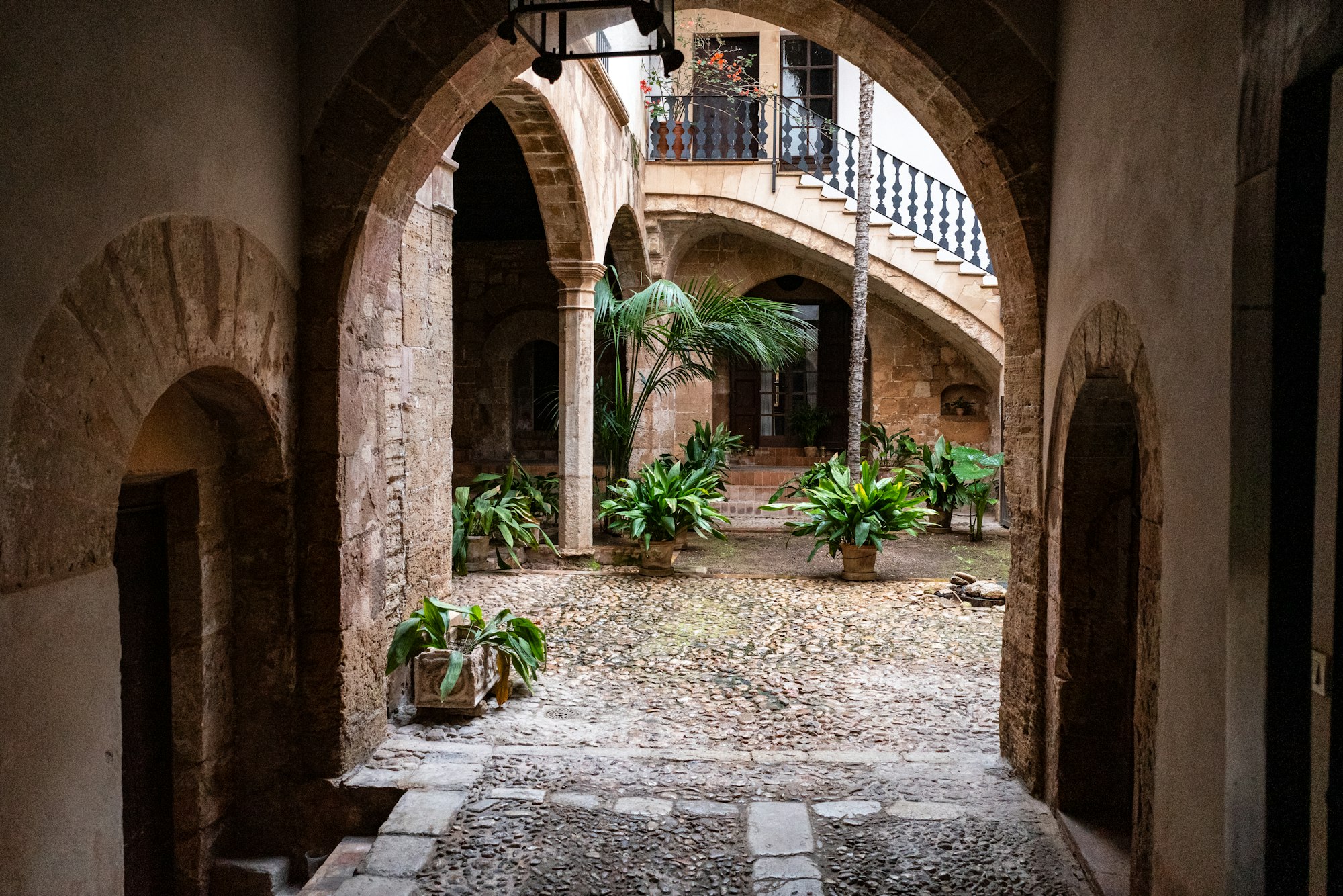 Property with patio in a historic building in Valldemossa Mallorca