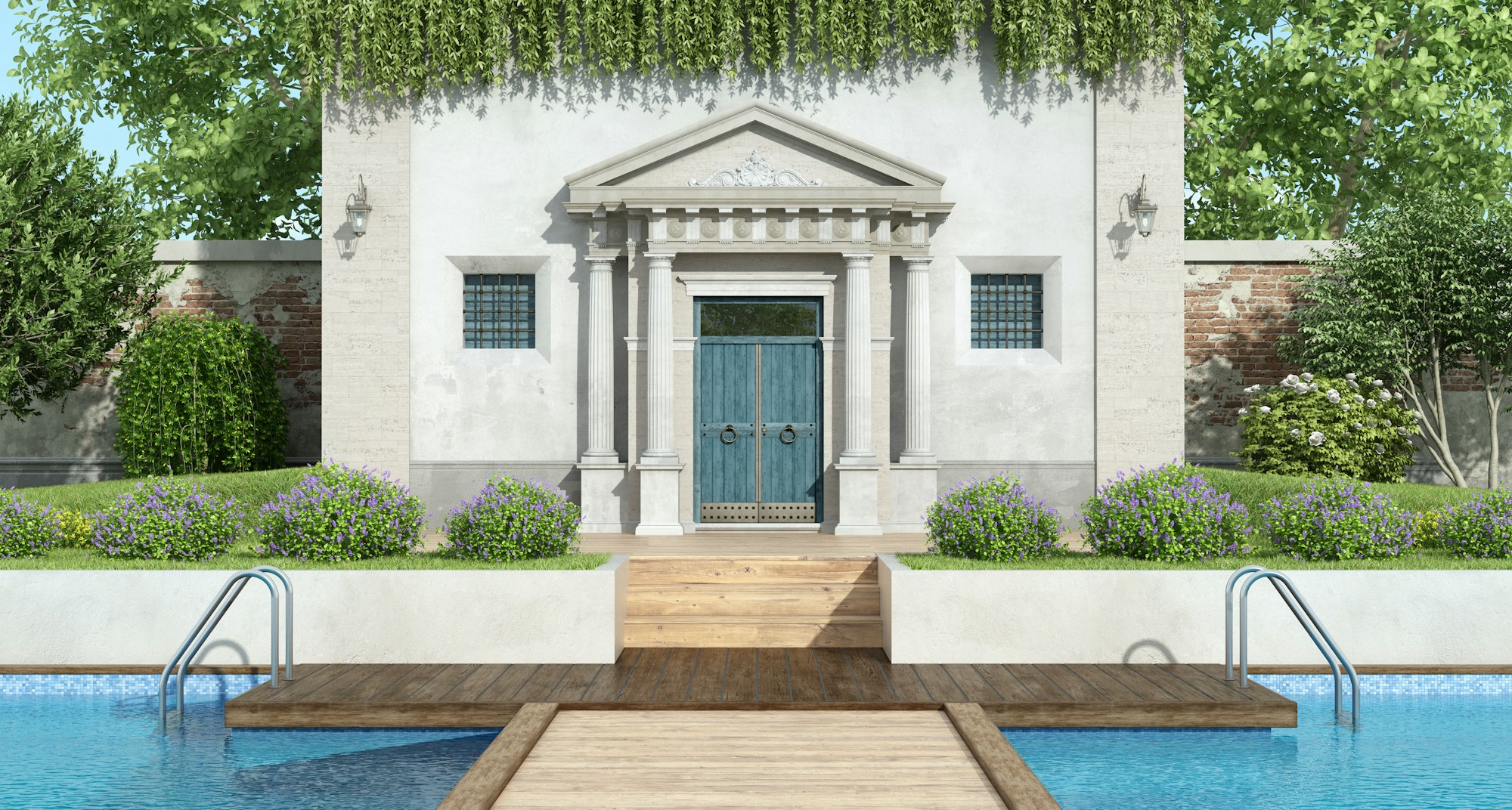 Property in Sóller on Mallorca classic villa with luxury garden and pool