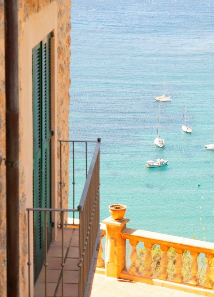 Sea view in Cala San Vicente on Mallorca