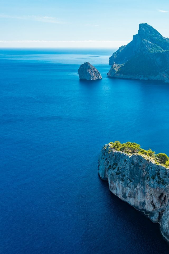 Cape Formentor area, coast of Mallorca north