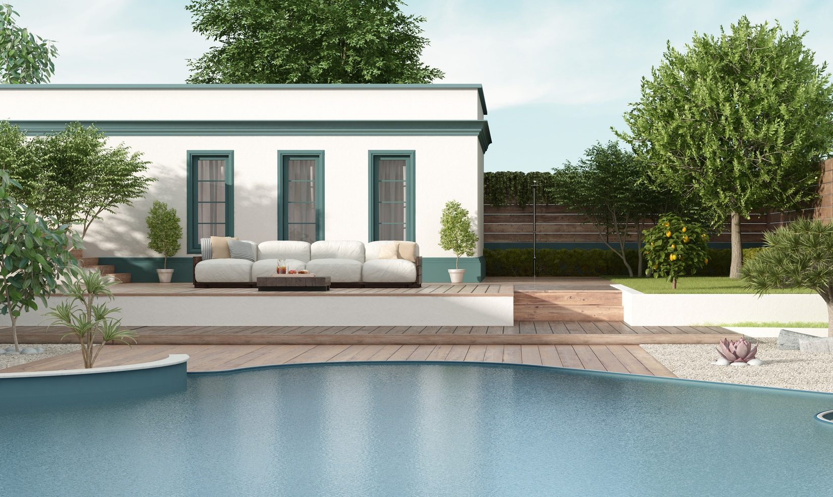 Mediterranean style villa with garden and pool in S’Illot